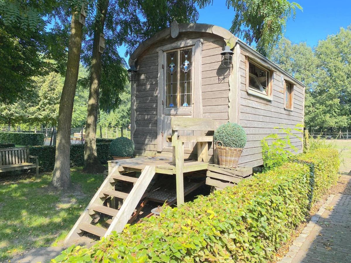 Villa Pipowagen Het Oventje Zelanda Exterior foto